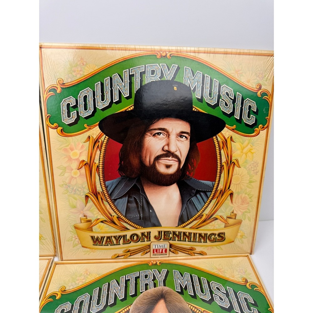 Time Life Country Music 5 Vinyl LP Lot Waylon Jennings Charley Pride Records - Picture 5 of 7